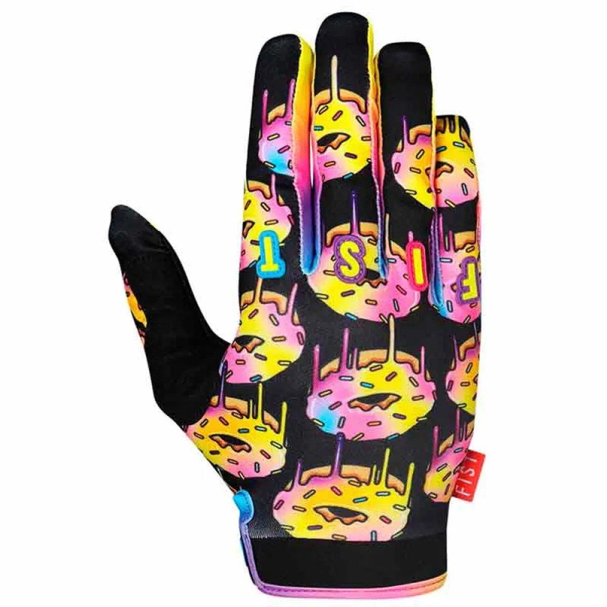 Fist Strapped Caroline Buchanan Sprinkle Fades Kid Off-road Handschoenen Zwart S Kinderen