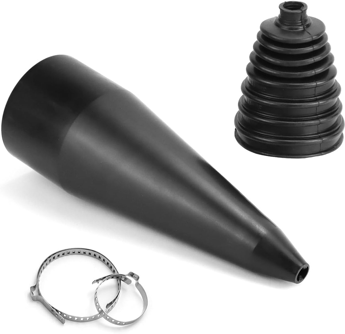 Aasbellen set met metalen klemmen - rubber - eenvoudig te monteren - geschikt voor 99% van de voertuigen - ShopVlot