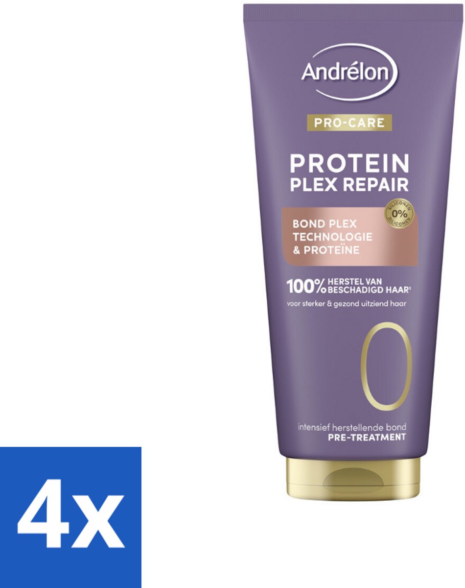 Andrélon – Pre-Treatment – Pro Care Protein Plex Repair – 170 ml - Voordeelverpakking - 4 stuks