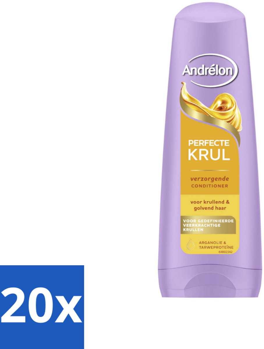 Andrélon – Conditioner – Perfecte Krul – 200 ml - Bulkverpakking - 20 stuks