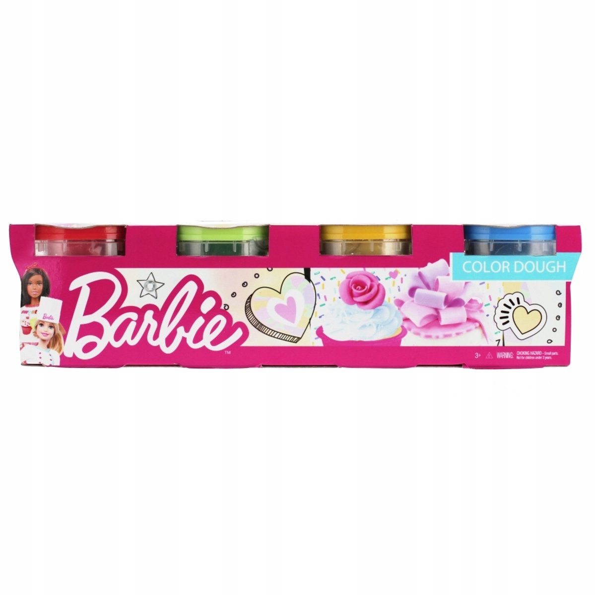 Barbie Klei Massa 4-Pack: Creatief Speelplezier voor Kinderen