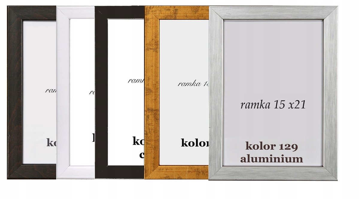 Houten Fotolijst 15x21 cm - 5 Kleuren Beschikbaar
