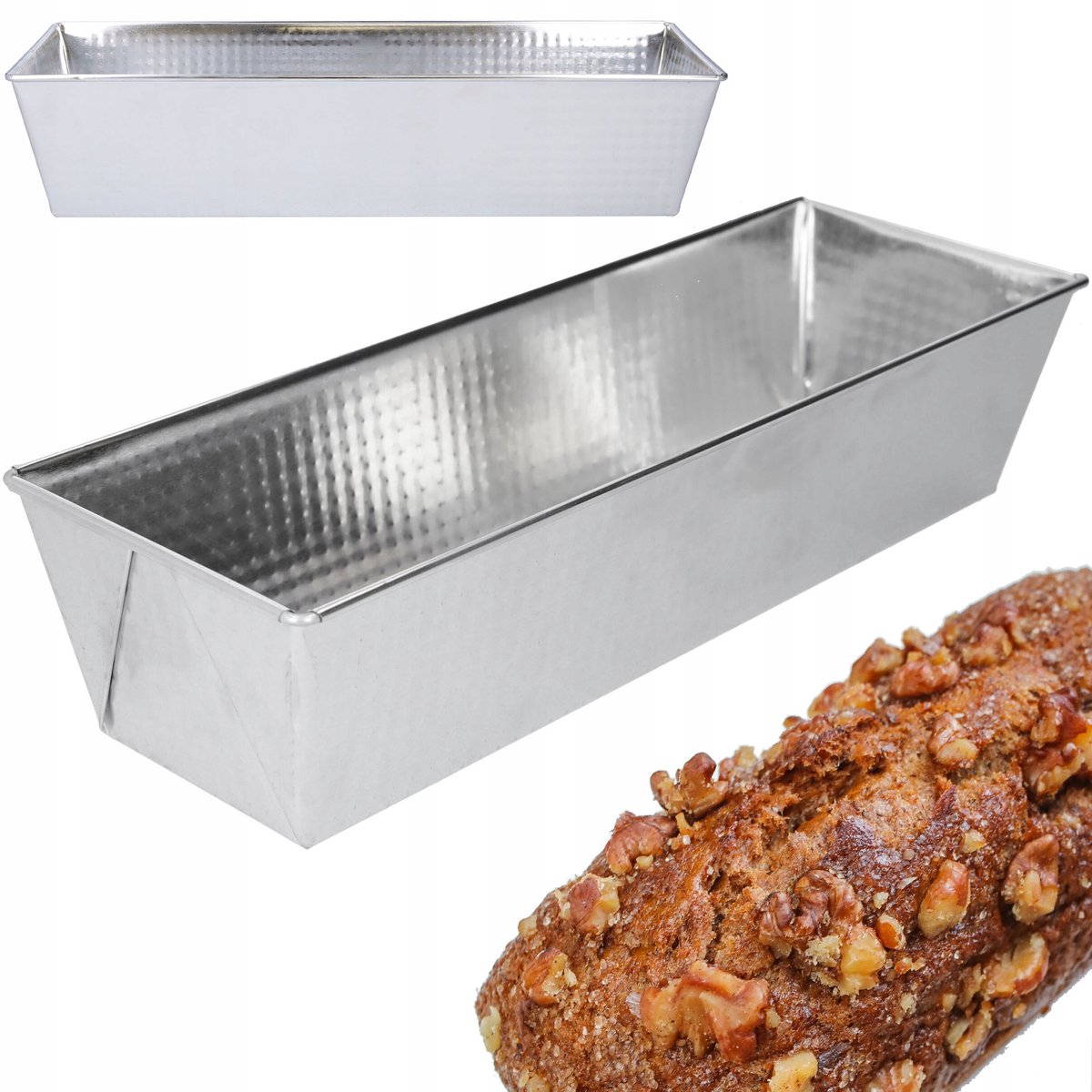 Keksvorm Broodvorm Bakplaat 35x12x8 cm - Bakken met Gemak