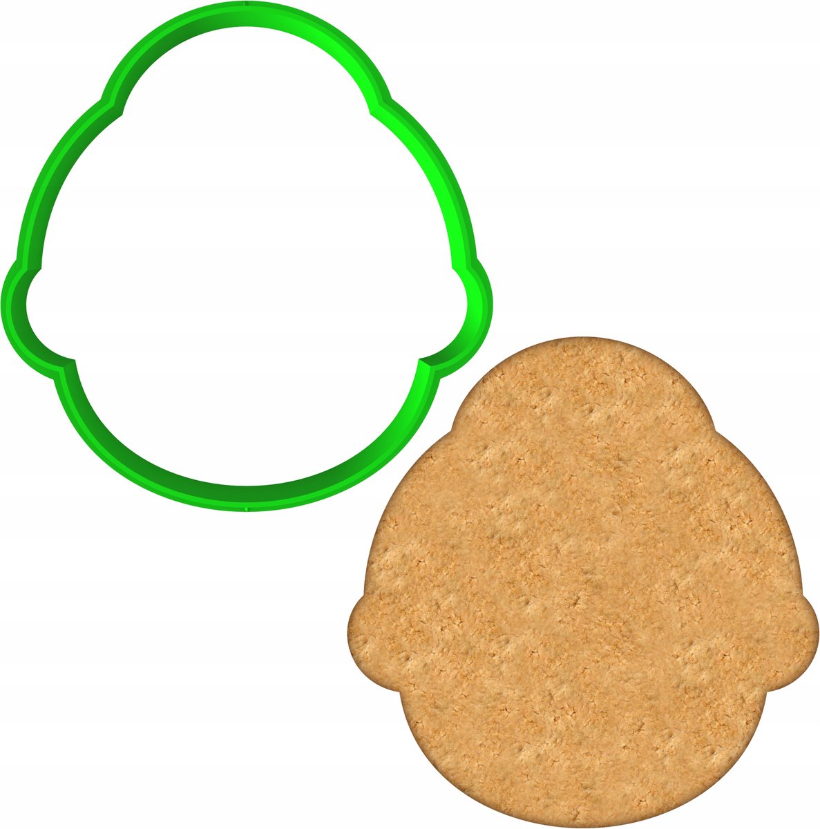 Koekjesvorm "Oma" - Perfect voor Oma en Opa's Dag