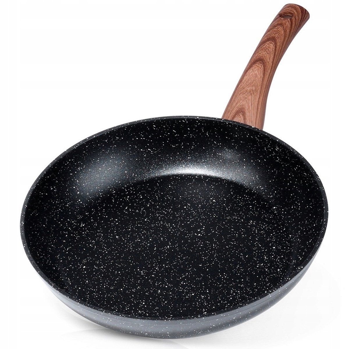 Granit-koekenpan BLACK&WOOD 26 cm - Anti-aanbak & Inductie