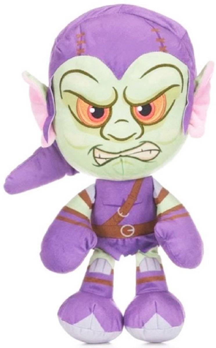 Green Goblin - Spiderman Pluche Knuffel Marvel 32 cm - Spider-Man Plush Toy - Speelgoed Superheld Knuffels voor Kinderen Jongens Meisjes - Spiderman Brand New Day