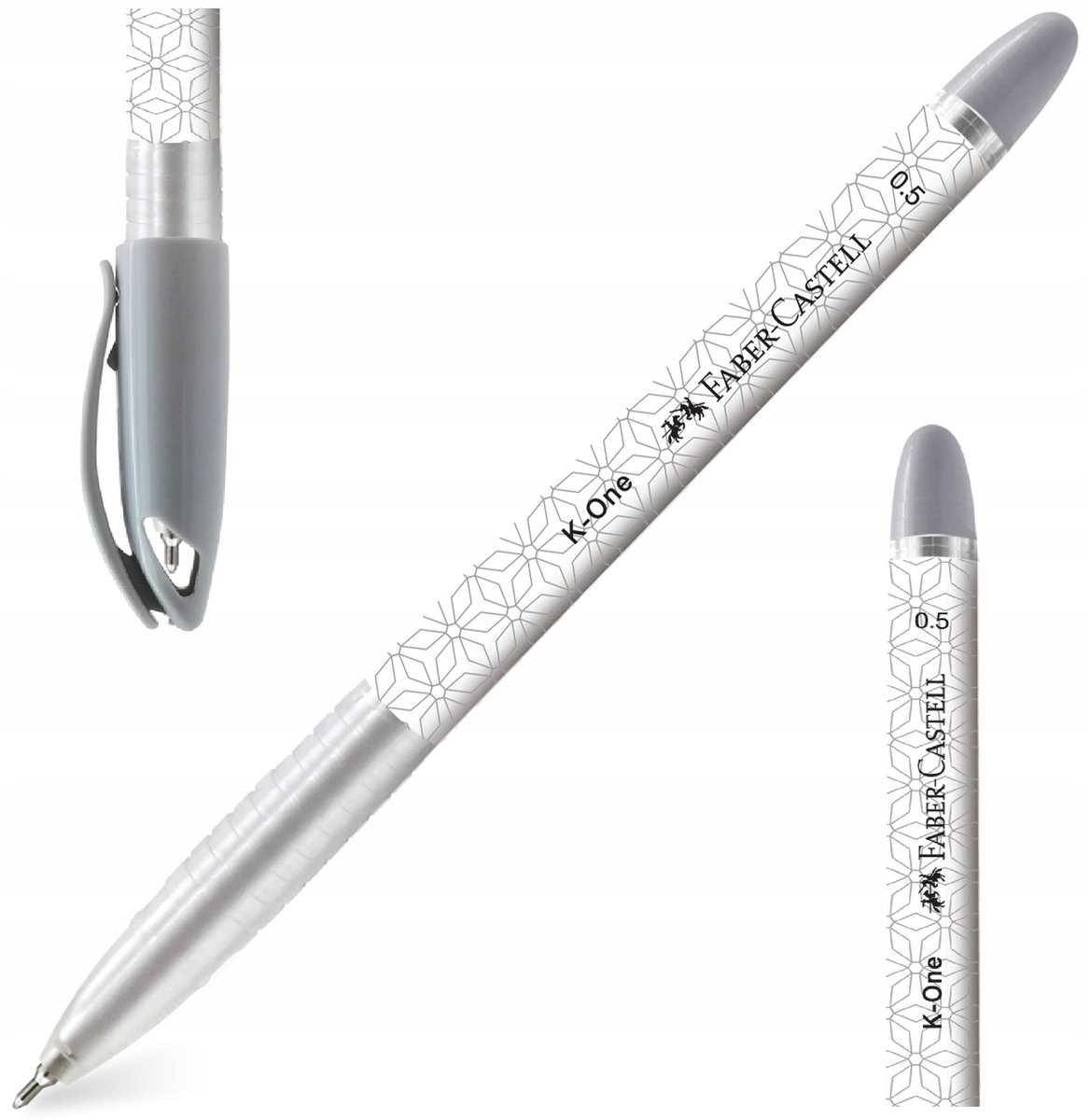 Faber-Castell K-One Pen 0,5 mm - Waterdicht Zwart