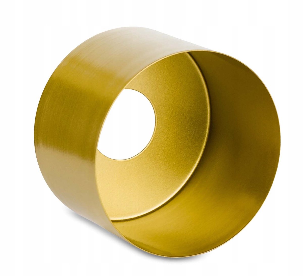 Metalen Lampenkap E27 Loft Kubus Goud