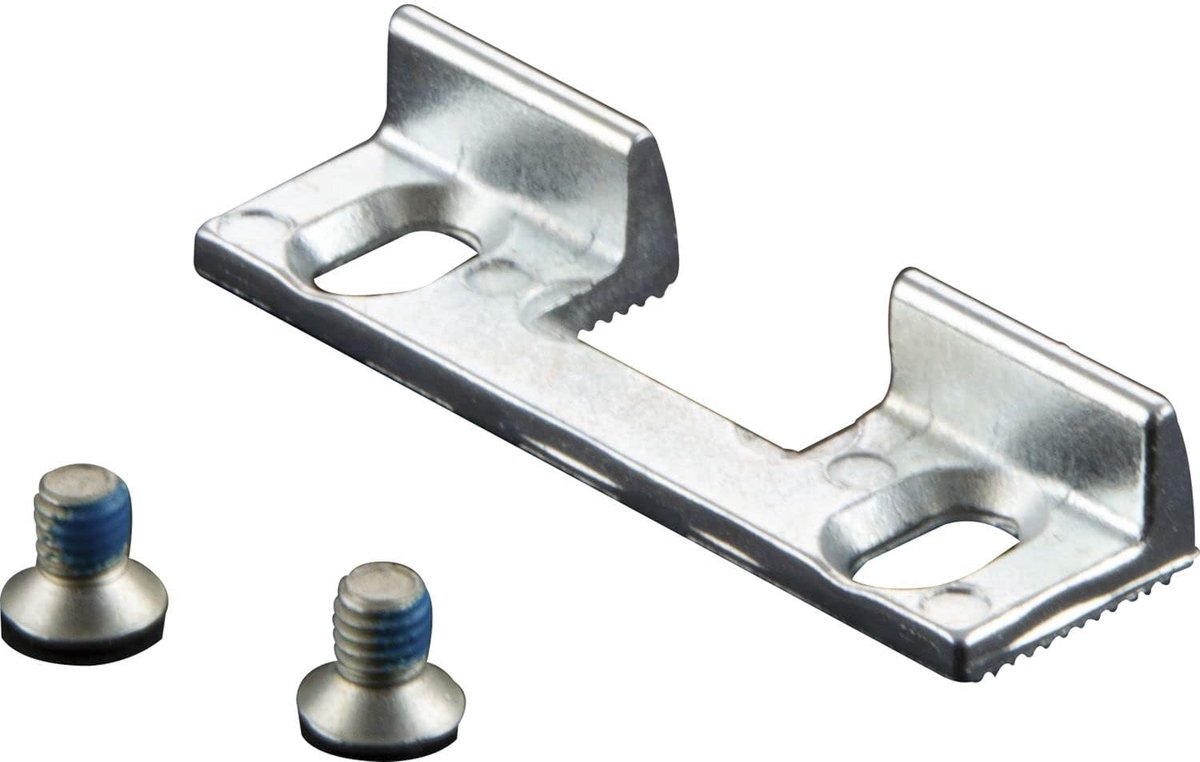 Vervangingsonderdeel type 115 voor sluitplaten 46 x 14,4 x 9 mm, van gegoten zink, zilverkleurig, schroefbaar, voor standaard deuropener
