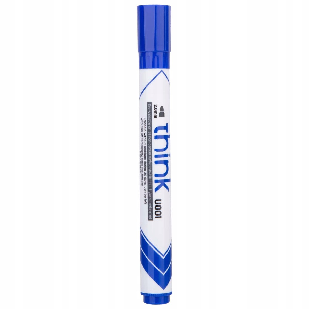Deli U00130 Blauwe Whiteboard Stift, Ronde Punt 2mm