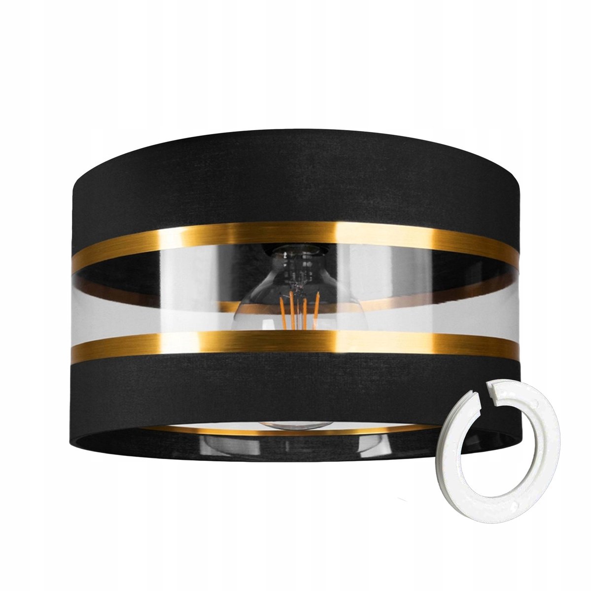 Moderne Lampkap Goud Ø30cm - E27/E14 - Stijlvolle Verlichting
