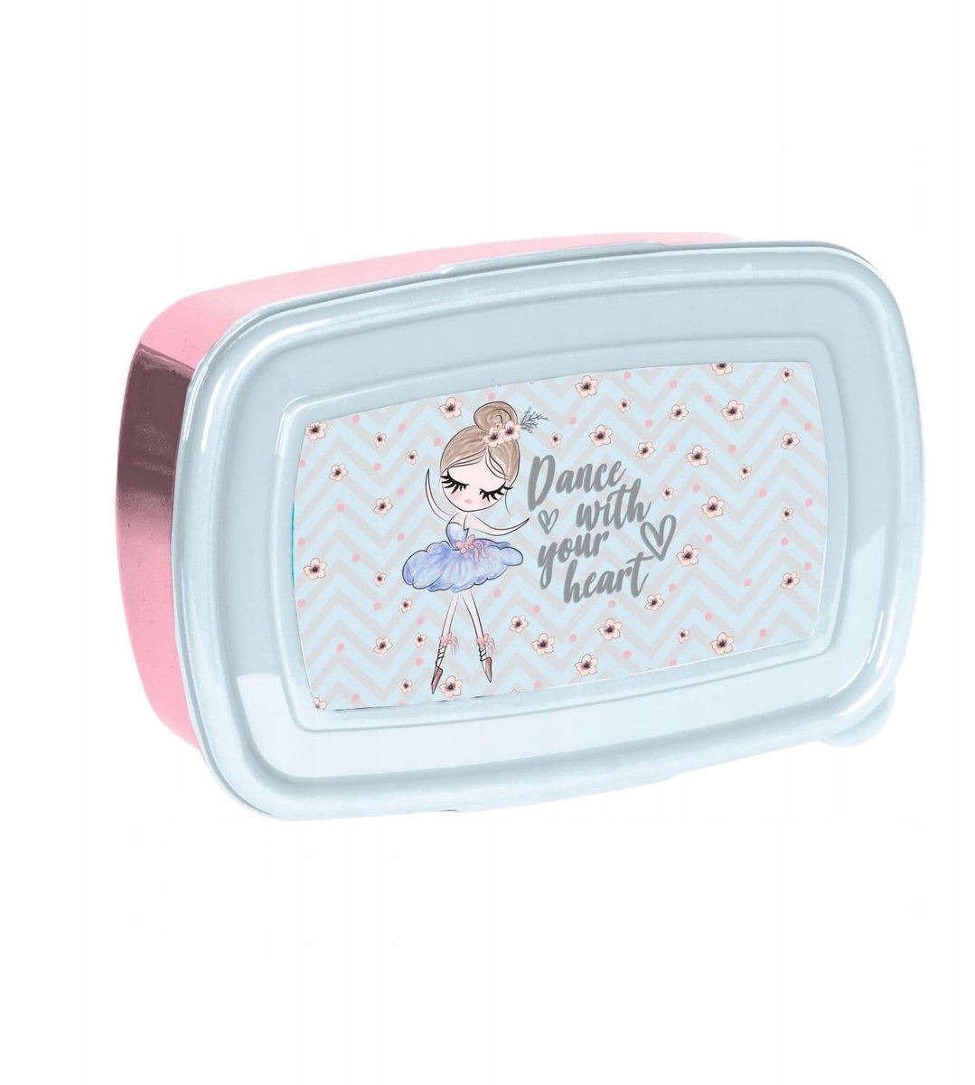 Paso Ballerina Lunchbox - Roze/Blauw