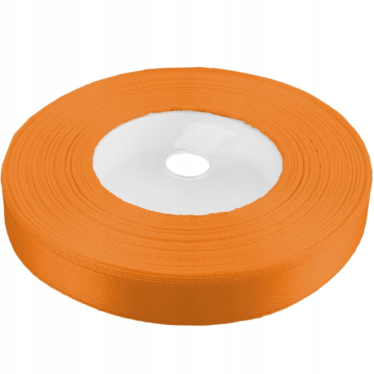 Satijnen Lint Donker Oranje 12mm - 32m
