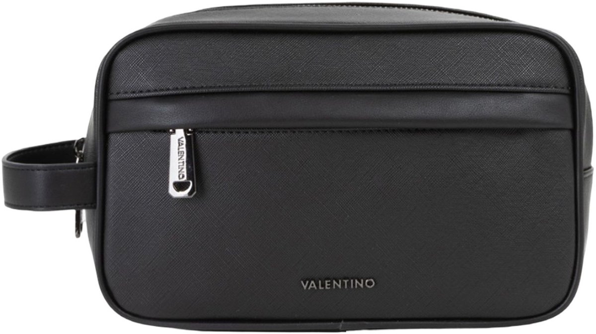 VALENTINO toilettas Karo Soft Cosmetic Case Nero zwart