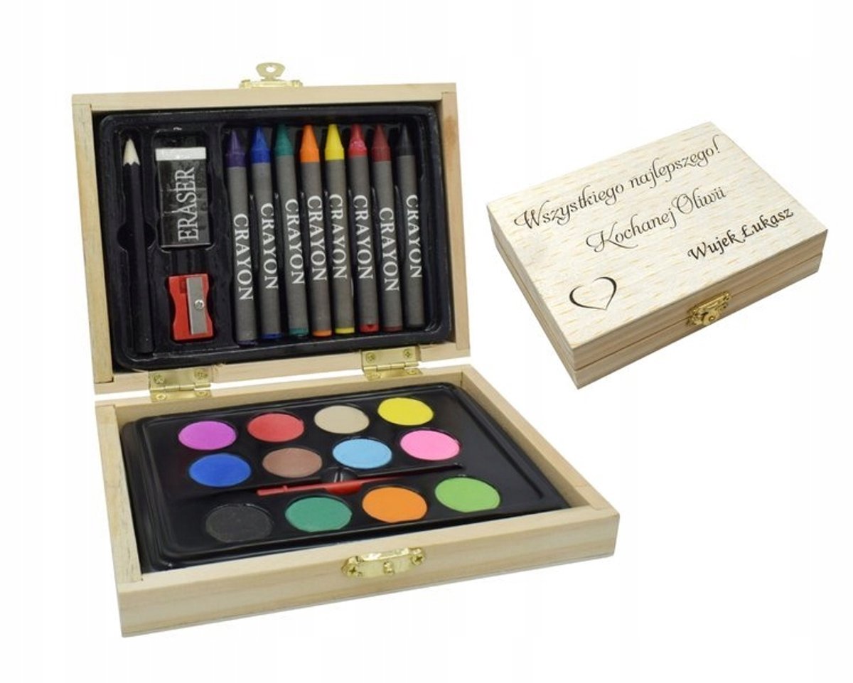 Creatieve Teken- en Schilderkit met Gepersonaliseerde Gravure
