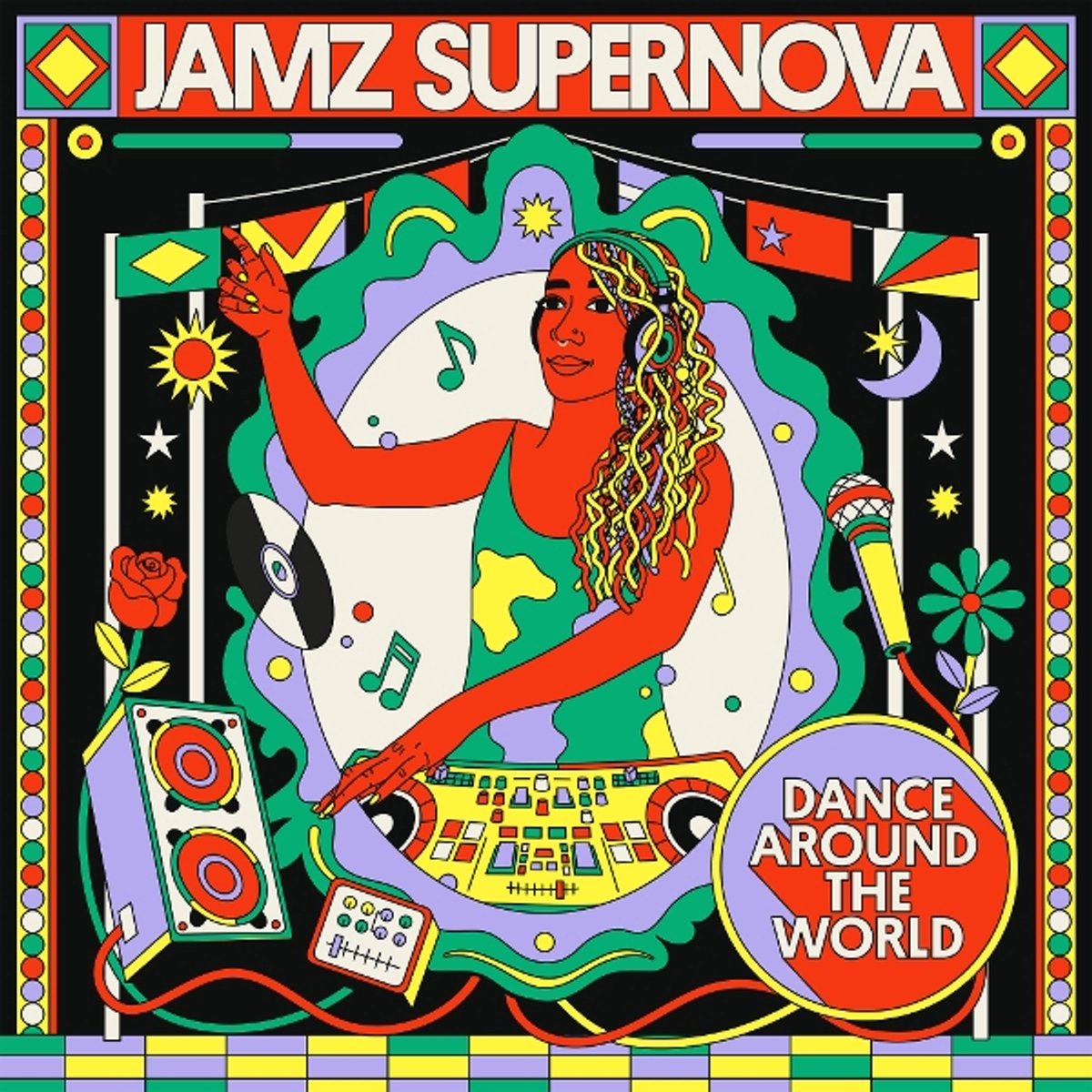 Jamz Supernova Presents - Dance Around The World (LP)