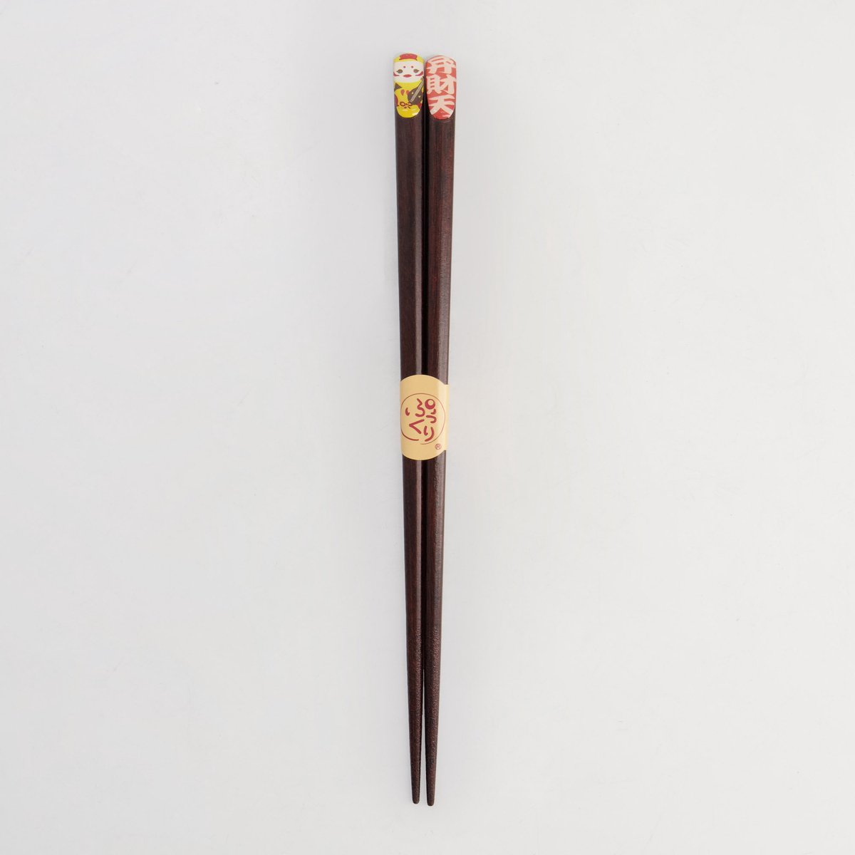 Tokyo Design Studio - Seven Lucky Gods Benzaiten - Japanse Eetstokjes - Hout - 23 cm