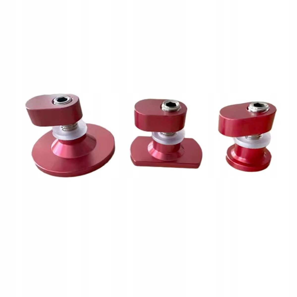 Set van 3 PDR Aluminium Deksels voor Deukverwijdering