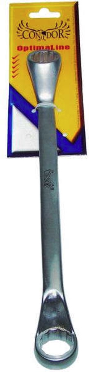 Condor Ringsleutel 20x22mm - Dubbel Gebogen, Chroom-Vanadium