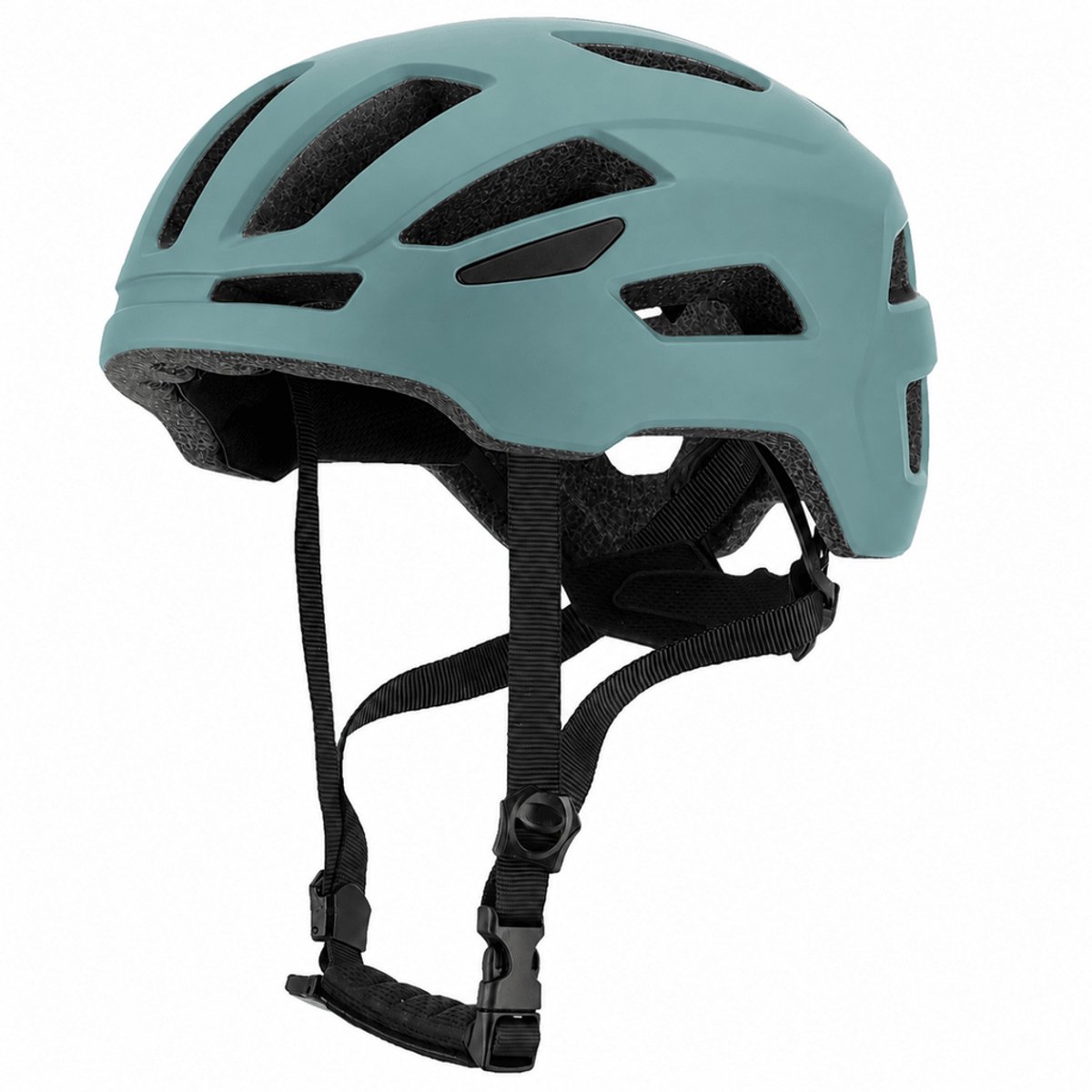 GOOFF® RIDER Fietshelm - Ebike Helm voor Volwassenen - Geschikt voor Elektrische Fiets en Racefiets - Dames en Heren - petrol blauw - L
