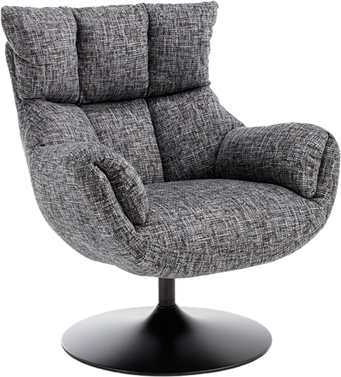Tower Living Fauteuil Force Imo 60 Donkergrijs Draaibaar