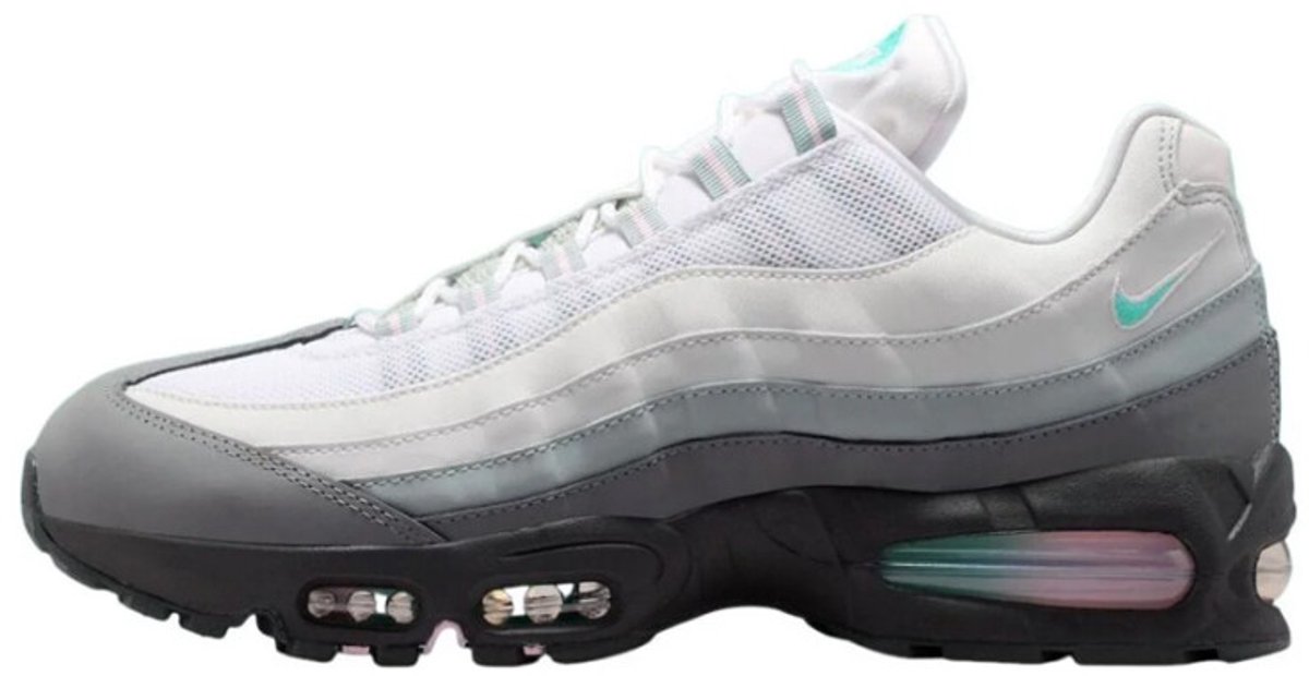 Nike Air Max 95 Big Bubble – /Hyper – Foam Air Max 95 Lifestyle Heren Sneakers voor Mannen Grijs