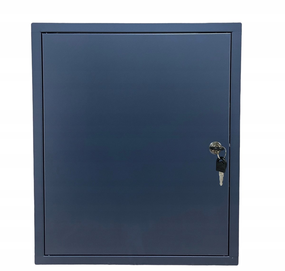 Antraciet Metalen Toegangsdeur met Sleutel 50x60 cm