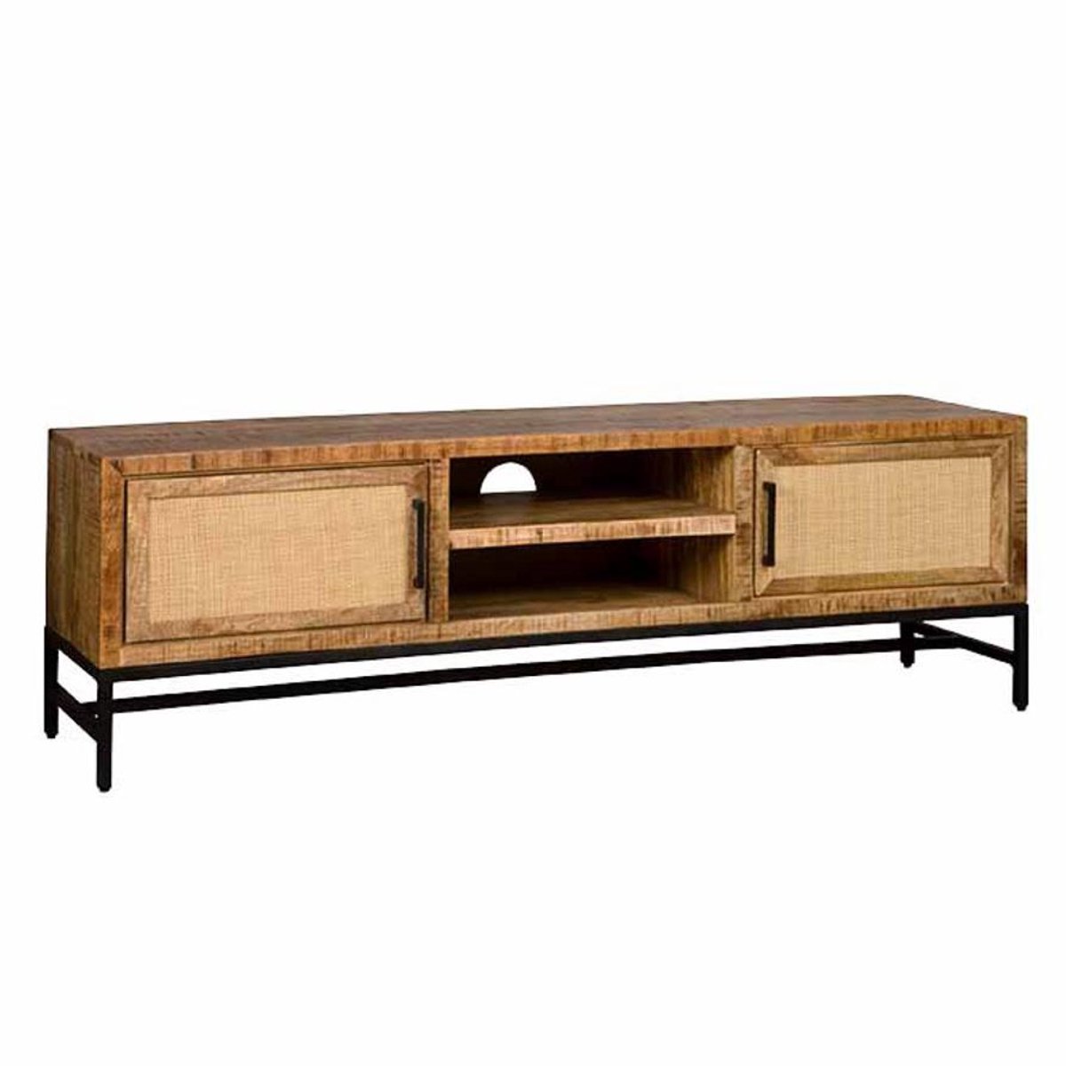 Tower Living Tv-meubel Carini - Naturel Hout - 160x40x50cm