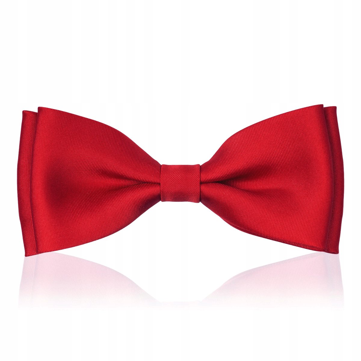 Elegante Rode Heren Strik - Mat & Glad - Made in Poland