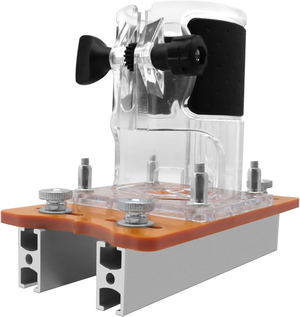 Houten Freesbasis - Aluminiumlegering - 65 mm - Multifunctioneel en Compact - Voor Houtbewerking
