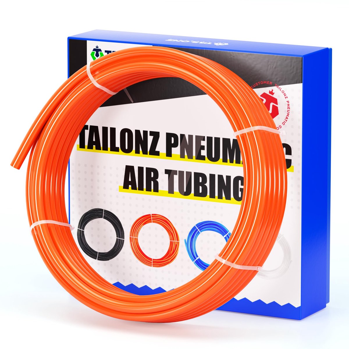 TAILONZ PNEUMATIC Oranje 6mm OD 10 Meters PU de Pijpslang van de Luchtslang Pu Luchtslang voor Luchtlijn Buizenstelsel - ShopVlot