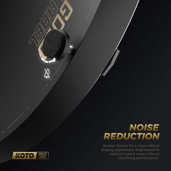KOTO Gold Label Dartboard + KOTO Gold Label Surround - Dartset van KOTO — afbeelding 4