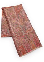 AVANT-GARDE PARIS Kashmiri Jamawar Sjaal - Multi 77x29.5 inch - Fijn Wol - Traditioneel ontwerp met Mughal invloeden