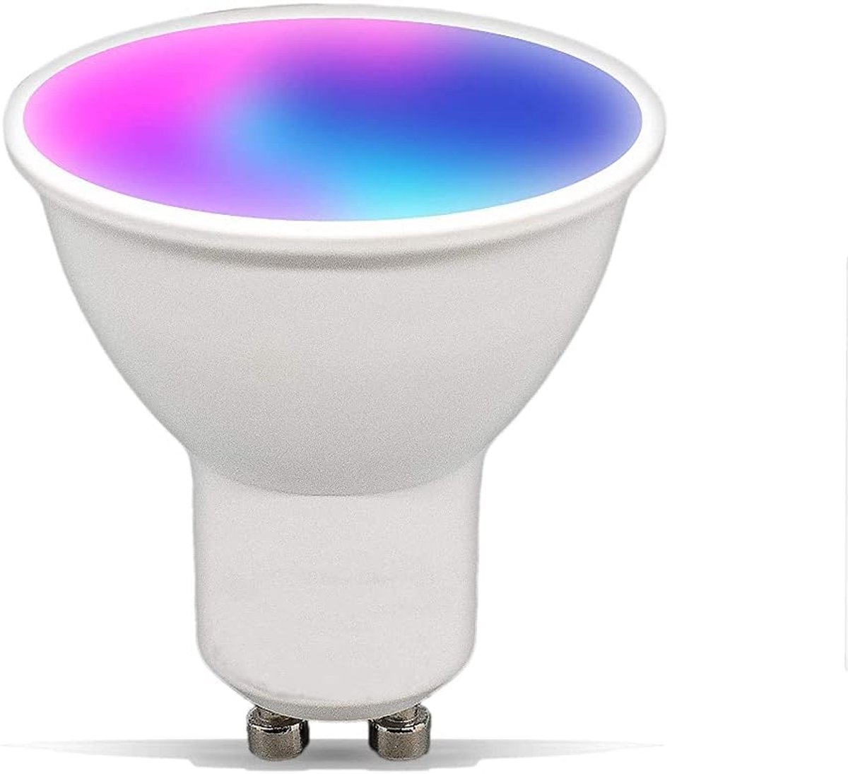 Homekit Smart Light Bulb, GU10, WLAN, Dimmable, RGBCW, Works with Homekit Voice Control Siri - ShopVlot