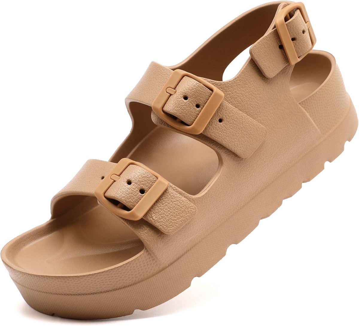 Women's Summer Orthopaedic Sandals, Comfortable Foil Thick Sole Platform Sandals with Adjustable Buckle and Ultra - ShopVlot