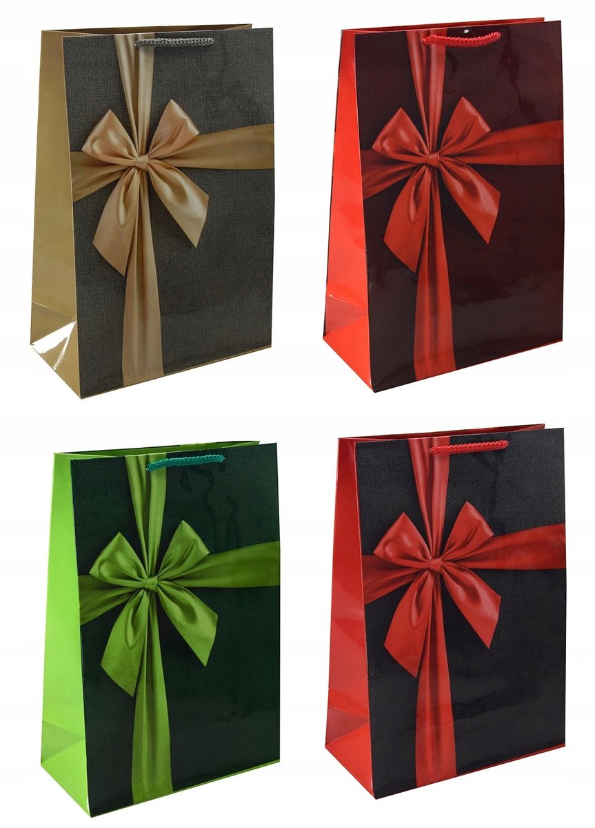 Papieren Cadeauzakjes 10 Stuks - Feestelijk & Decoratief