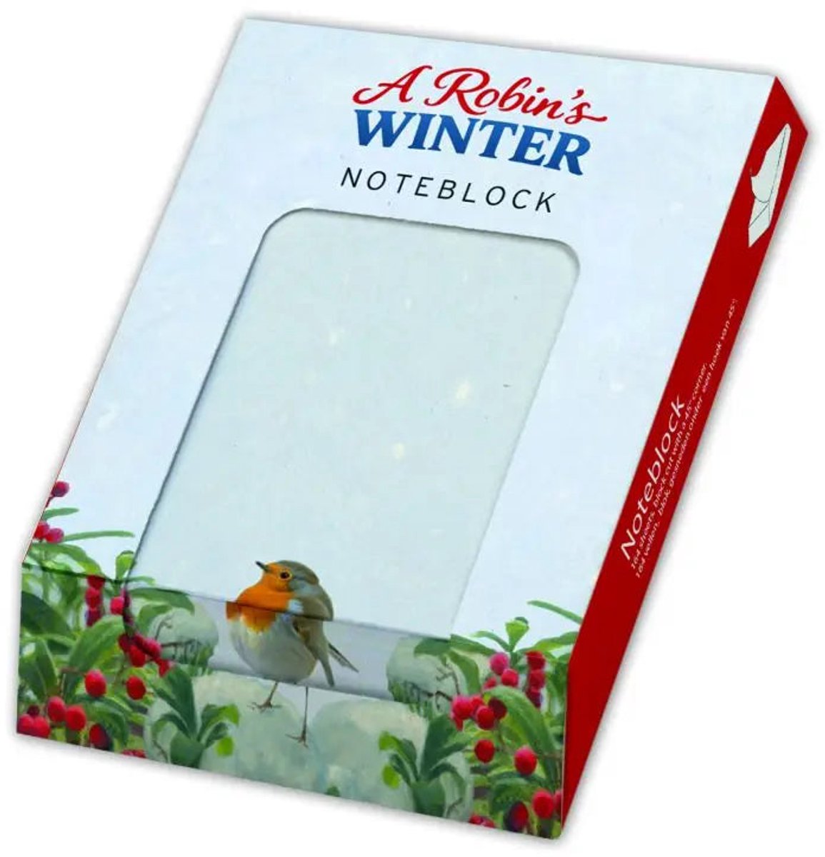 Memo blocnote: A Robin’s Winter, Elwin van der Kolk