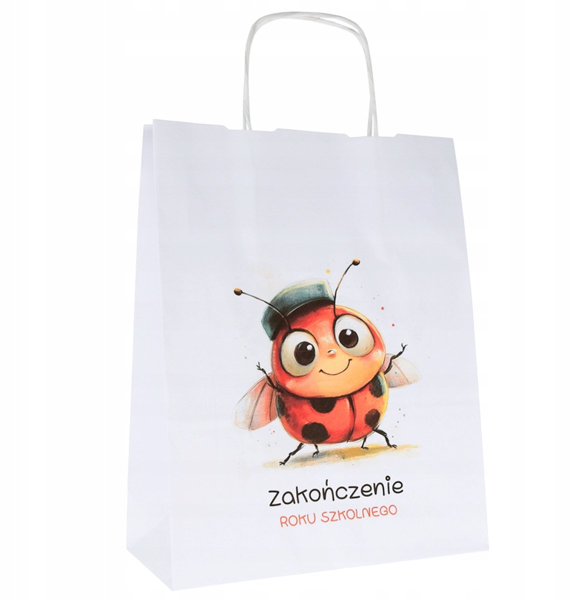 Papieren Cadeautas voor Schoolafsluiting - 24x10x32cm