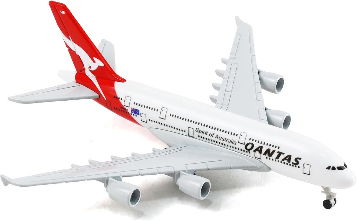 1/400 Australia A380 aircraft model (6 inch long) for Airbus A380 aircraft model kit with prefabricated aircraft - ShopVlot