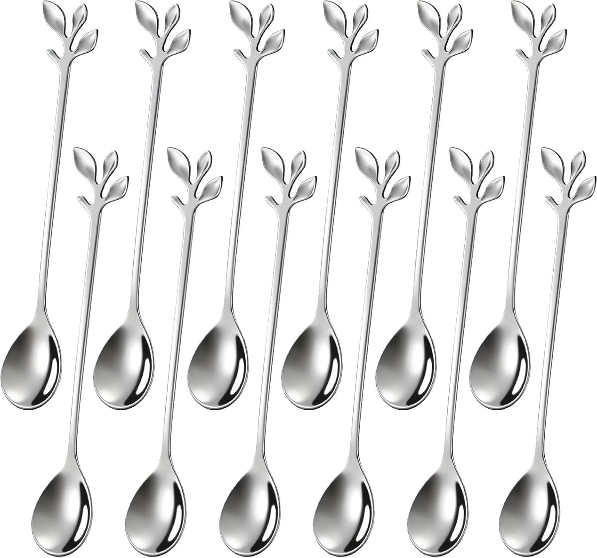 Coffee Spoons Kit (Silver, 16cm*12) - ShopVlot