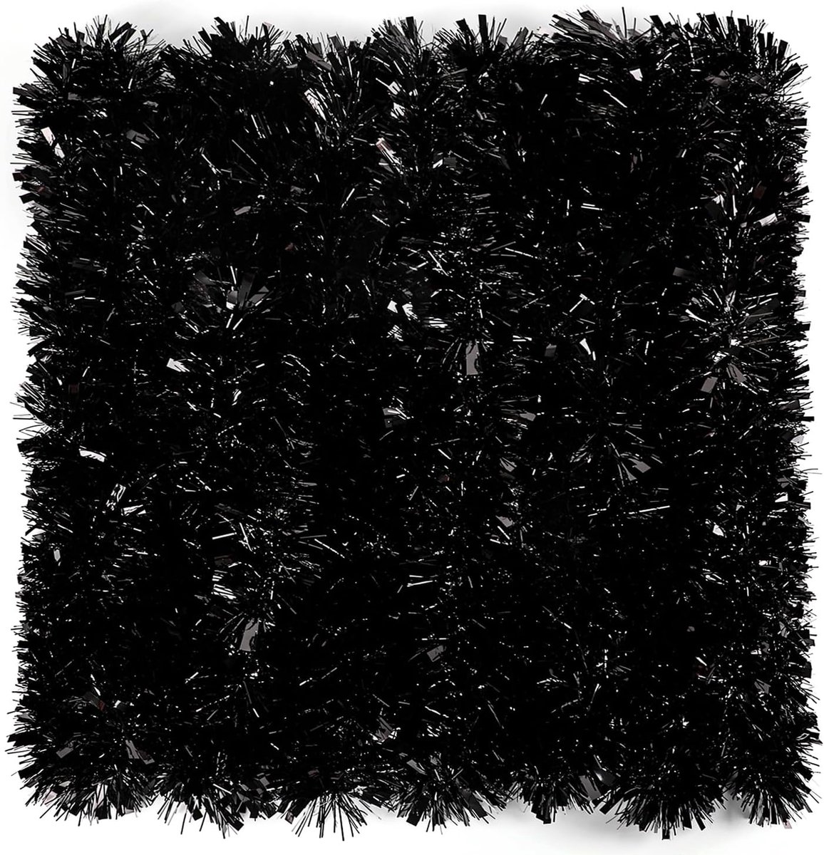LOMIMOS 10m Lametta Christmas Tree, Width 9cm, Christmas Garlands for Christmas Tree, Christmas Party, Birthday Party - ShopVlot