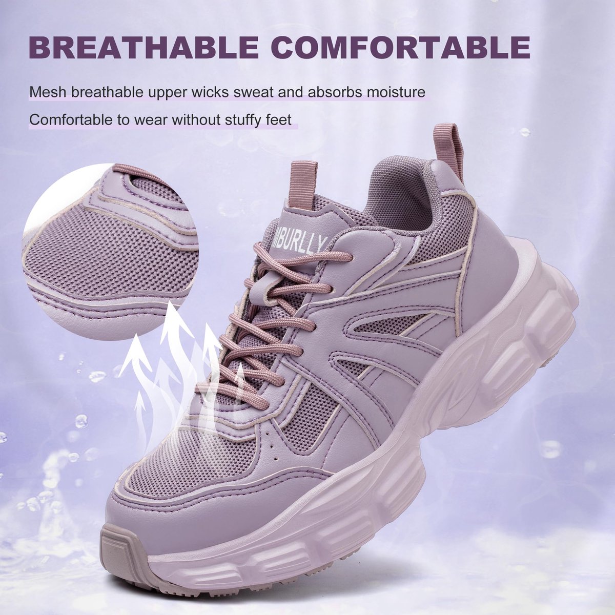 Veiligheidstrainers dames stalen neus trainers werk veiligheidsschoenen vrouwen lichtgewicht ademende industriële - ShopVlot