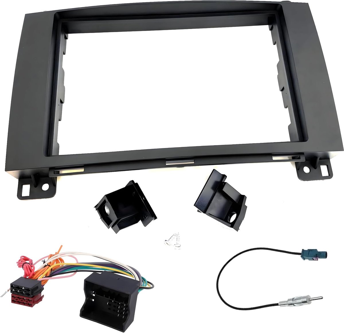 Radio panel kit 2-dinbevesitigingskitFront panel Frame Suitable for Mercedes Benz A-Class B-Class Vito, Viano, Sprinter - ShopVlot