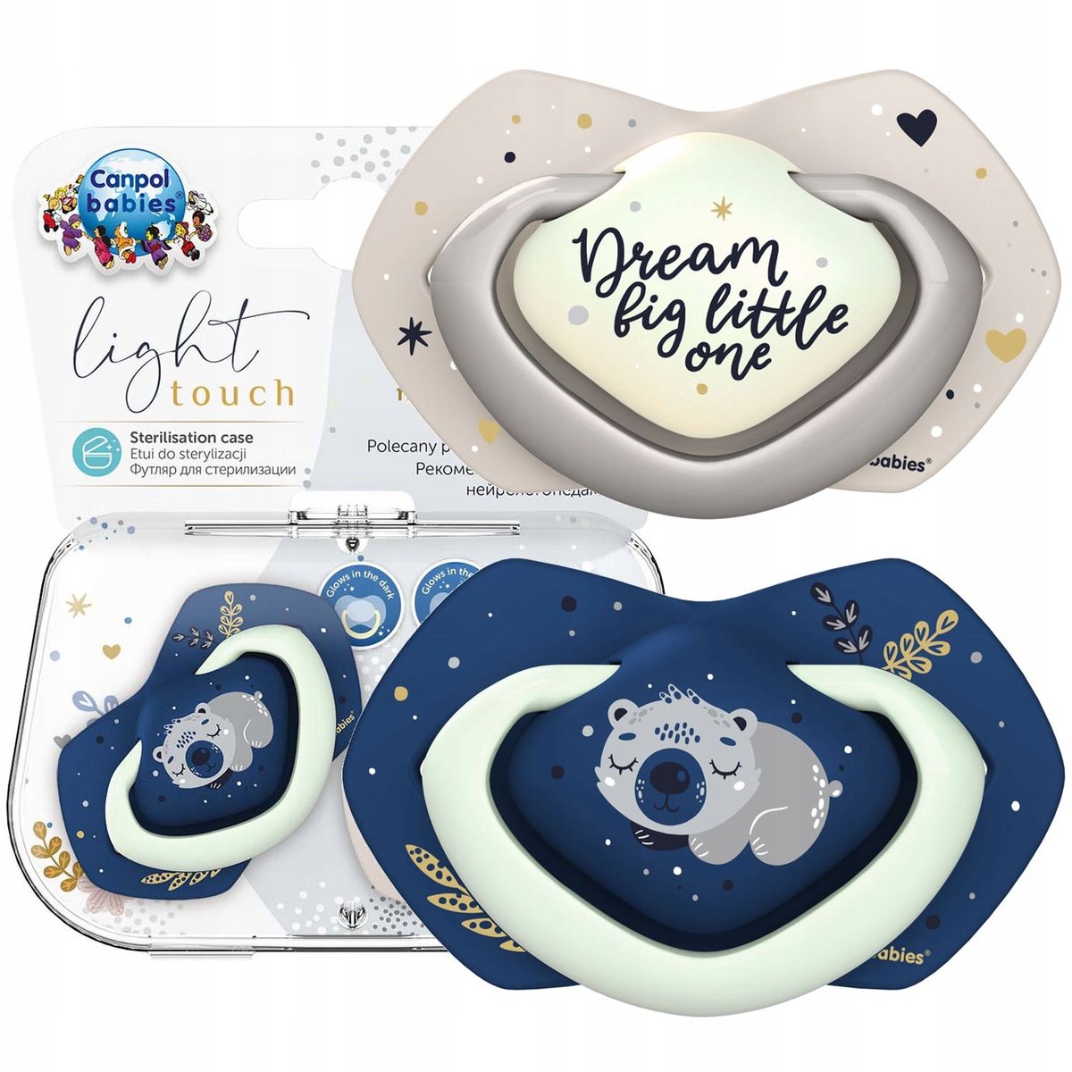 Canpol baby's Slaap Koala Smak 18m+ 2 stuks, lichtgekleurd