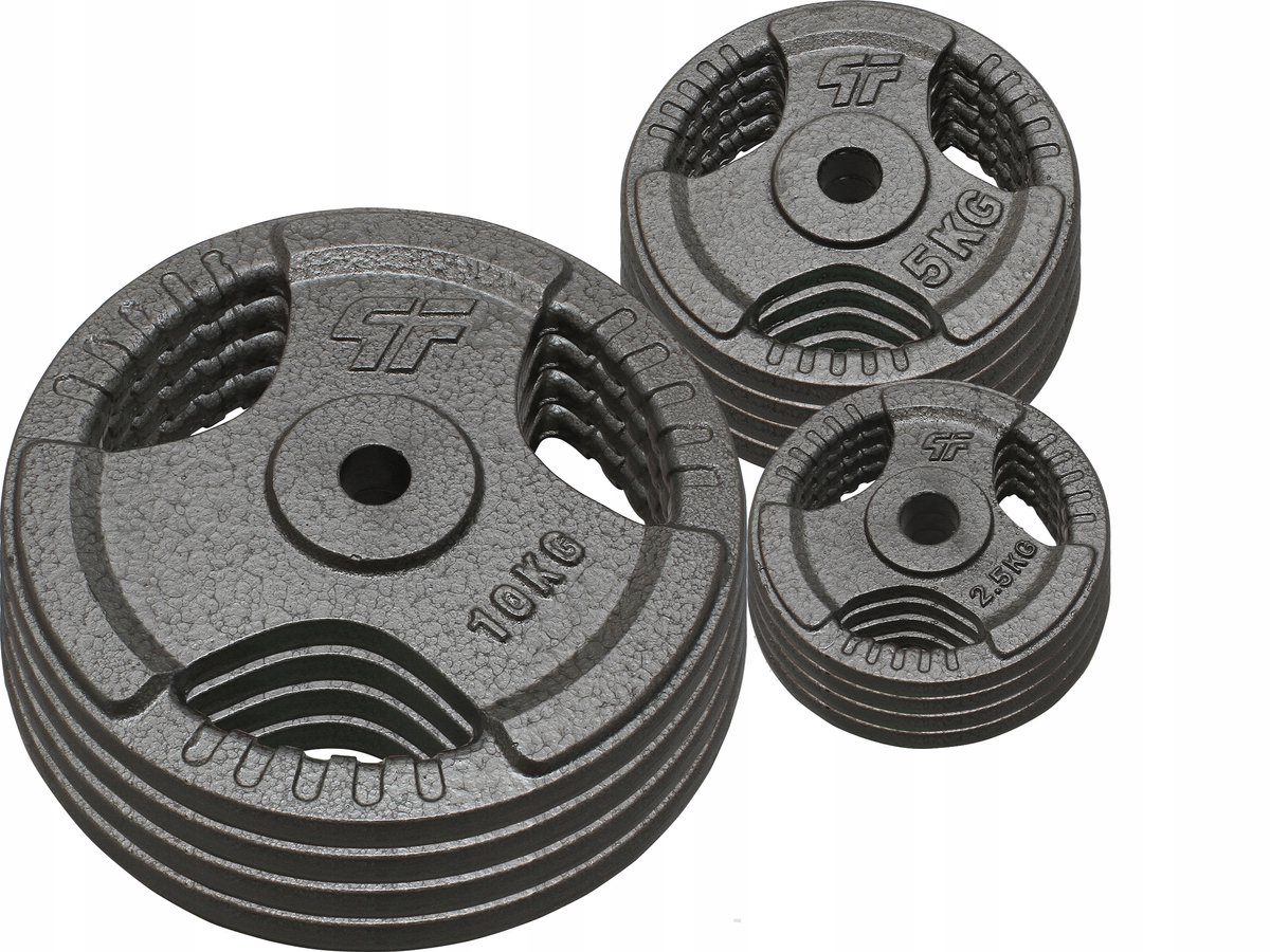 Platinum Fitness 70kg Gietijzeren Houderplaten 29mm Hamerslag
