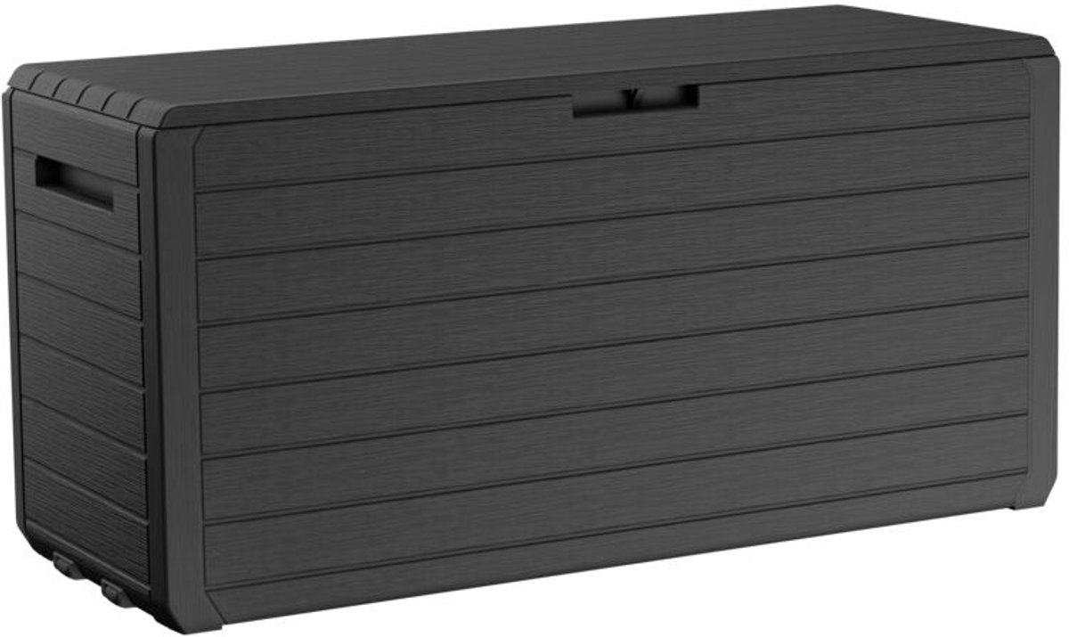 Keter Atlas Opbergbox 270L - 118,7x57,2x74 cm - Antraciet