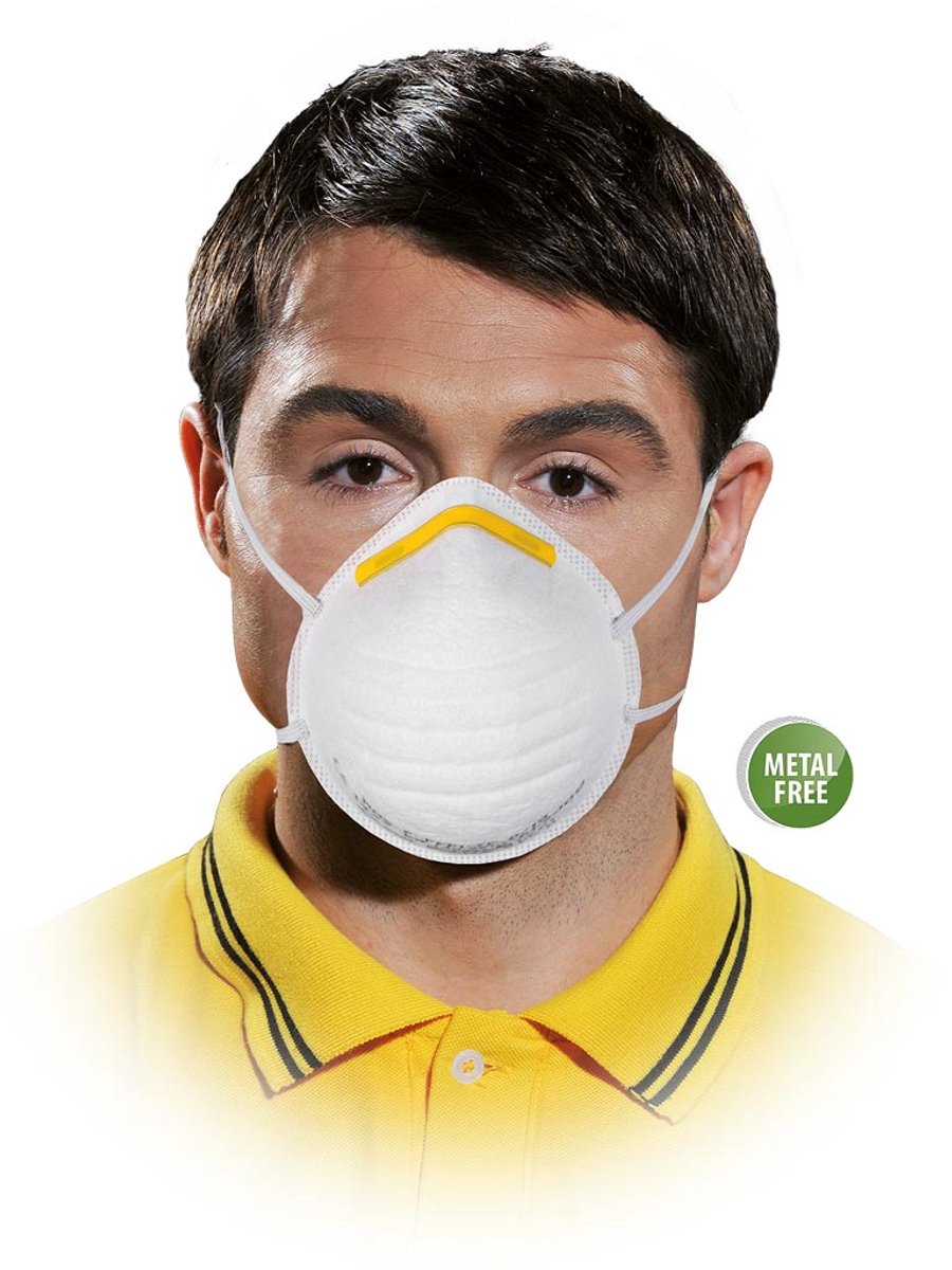 REIS FFP1 stofmasker zonder ventiel, 25 stuks
