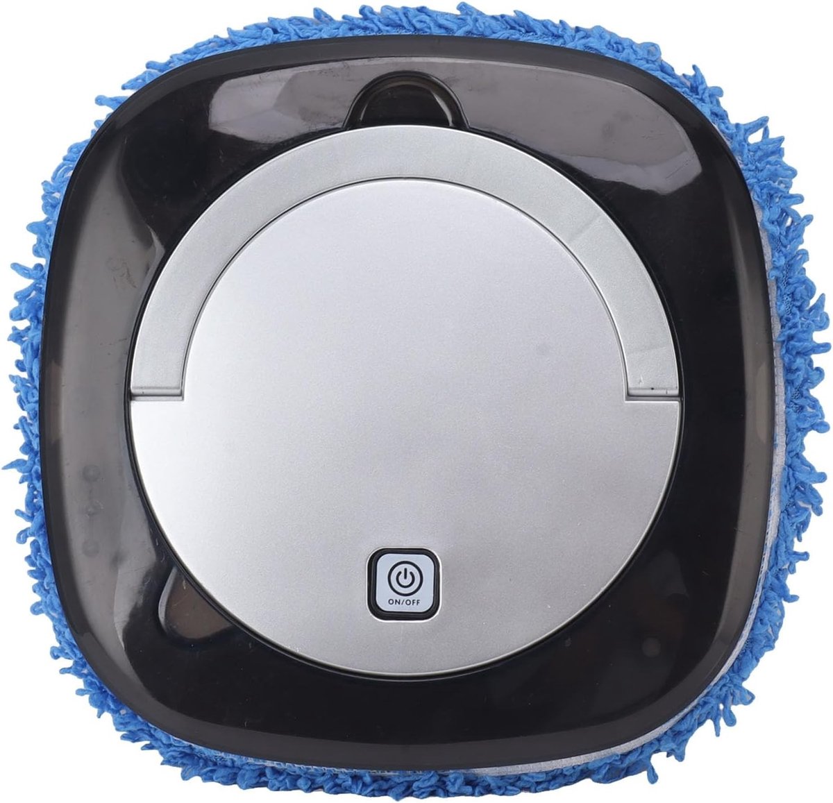 Vloerdweilrobot - Zilver - 23 x 23 x 6 cm - Automatische Dweilrobot met Watertank - Voor Diverse Vloeren