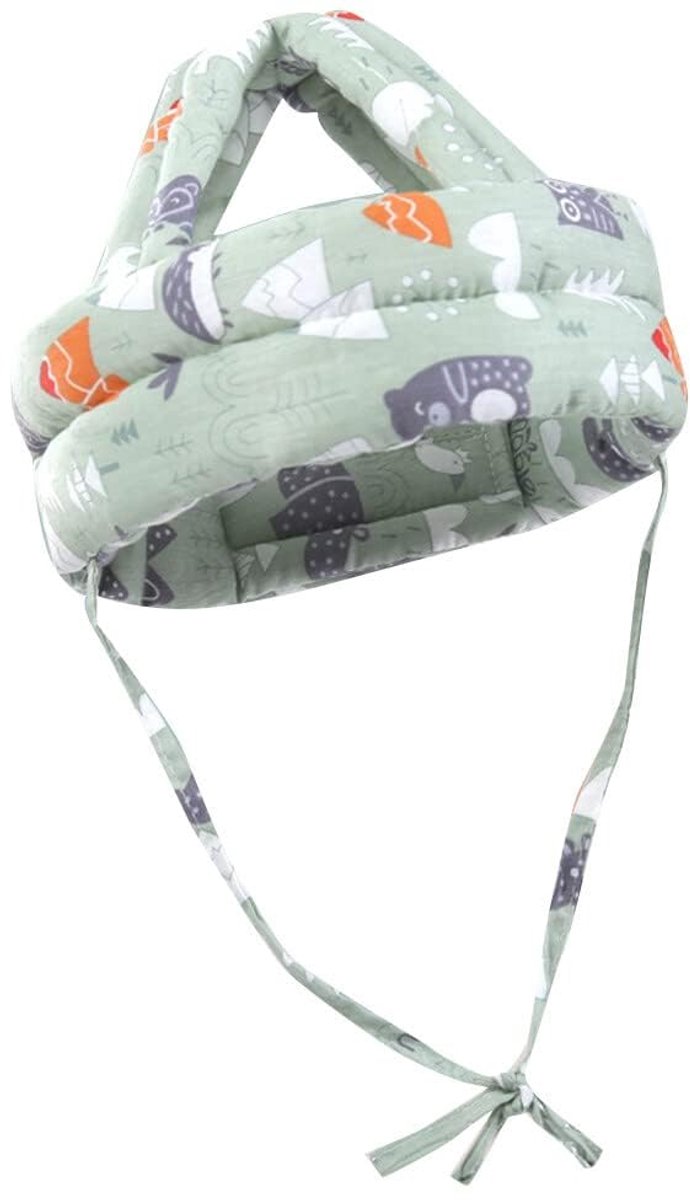 Babyhoofdbeschermer, schattige en comfortabele babyhelm voor kruipen en lopen, perfect voor peuters en baby's van 5-24 maanden (type 14)