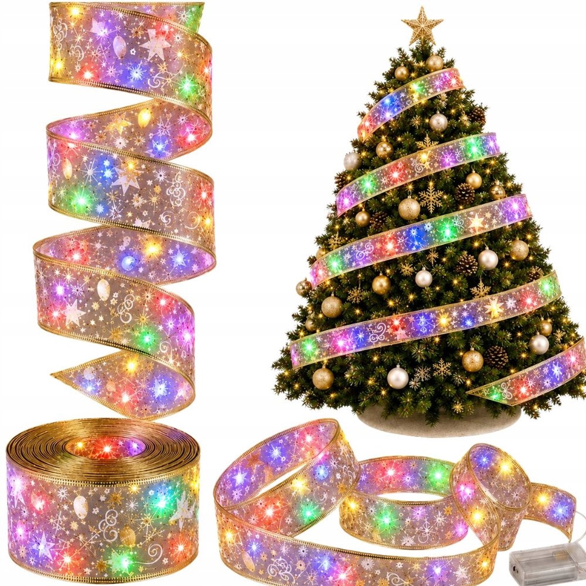 Majestix LED Kerstverlichting – 4 Meter – 40 LED – Geel/Warm Licht – Kerstboomverlichting – Lichtsnoer